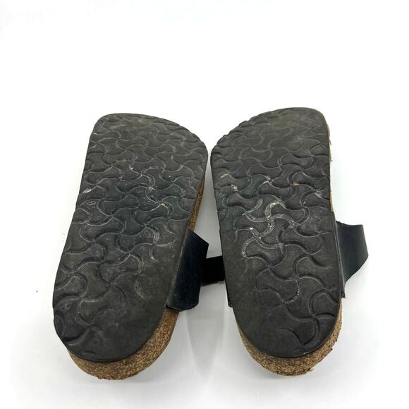 Birkenstock Gizeh Black Leather Sandals Women's 8.5 US - Picture 8 of 8